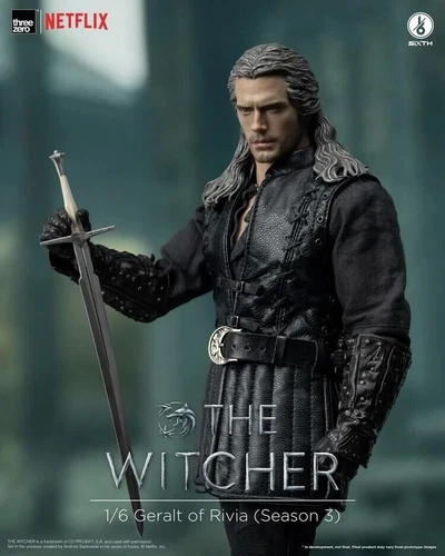 Threezero 1/6 Netflix The Witcher Season 3 Geralt of Rivia 3Z0532 action figure - Picture 6 of 13