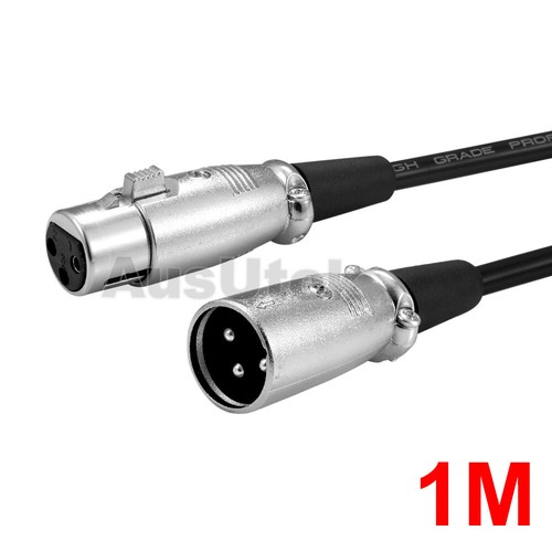 0.5M-5M Balanced Microphone Cable XLR Patch Lead Male to Female Extension Mic AU - Picture 8 of 11