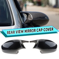 M3 Style Carbon Fiber Side Mirror Cover Cap Pair For Bmw E81 E82 E88 E87 Pre-lci M3 Style Carbon Fiber Side Mirror Cover Cap Pair For Bmw E81 E82 E88 E87 Pre-lci