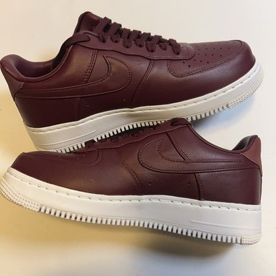 NIKELAB Air Force 1 Low Night Maroon Size 8.5M Brand New With Box 2016!