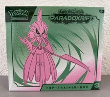 Pokémon Karmesin & Purpur Paradossrift Fascio di Ferro Top Trainer Box sigillato nuovo TCG