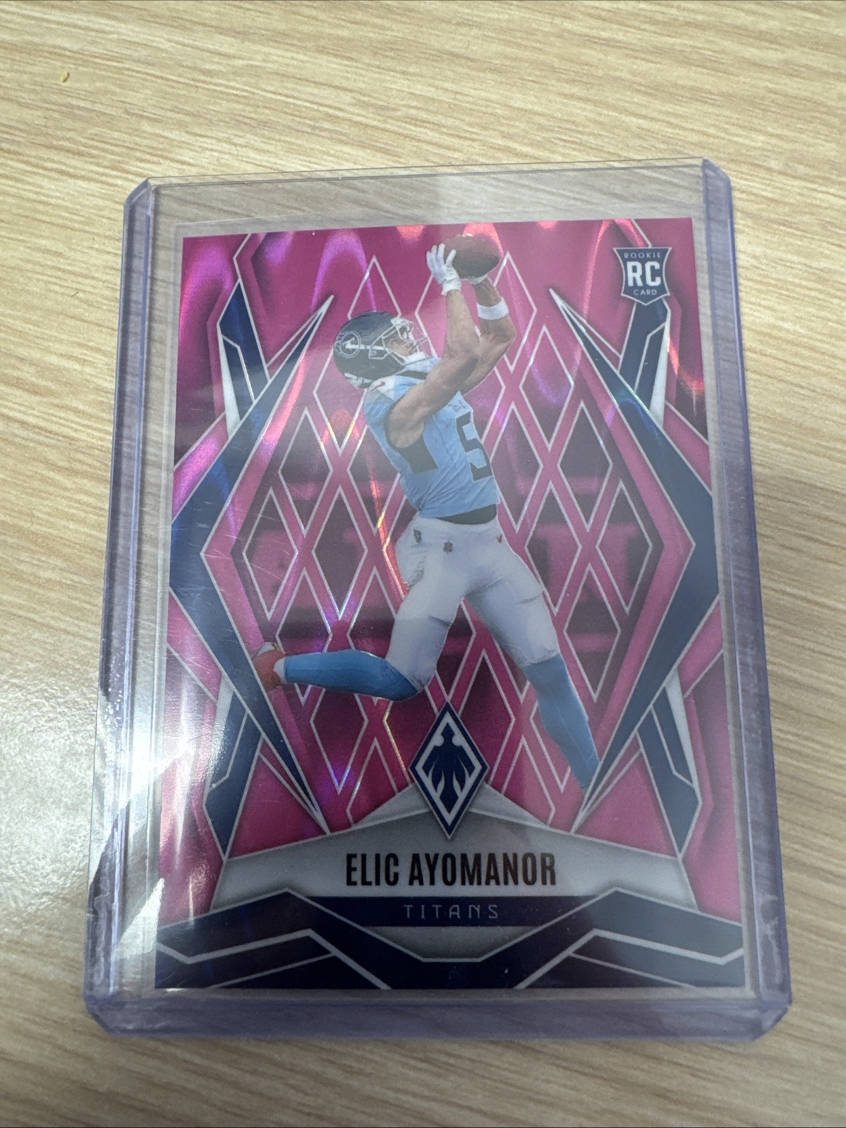 2025 Panini Phoenix - #167 Elic Ayomanor Pink Seismic /75