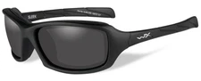 Wiley X Sleek Eye Protection Sunglasses, Smoke Grey Lens/Matte Black Frame