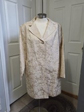 chico s gold metallic blazer jacket