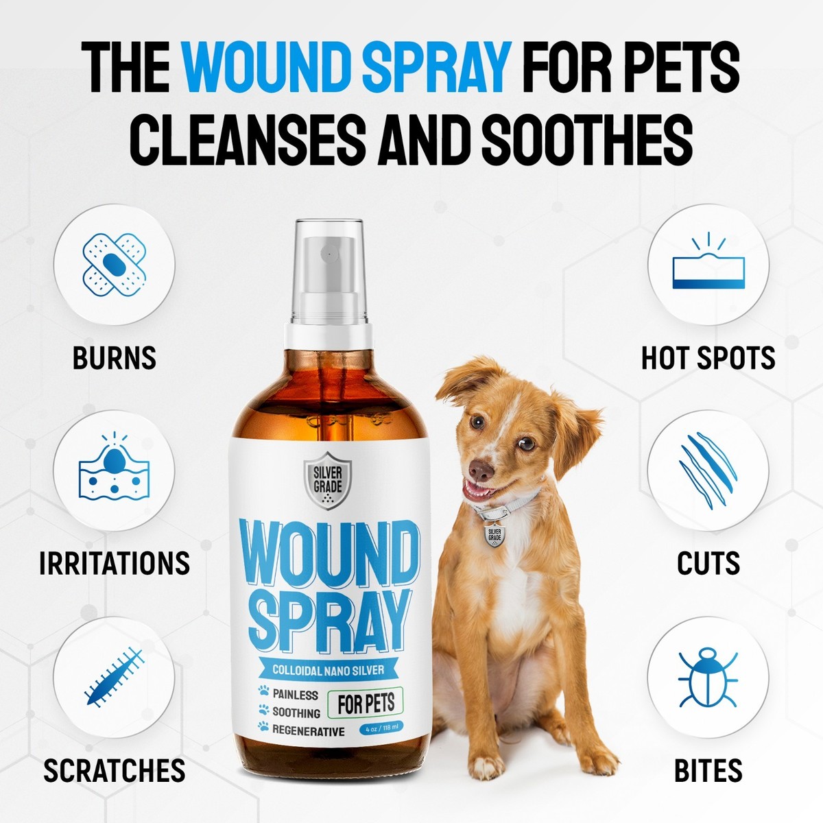 can you use silver dressings on dogs Silver Wound Dressing Gel