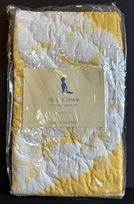 Pottery Barn Kids Tie Dye Small Quilted Sham Yellow Butterfly 100 Cotton New
