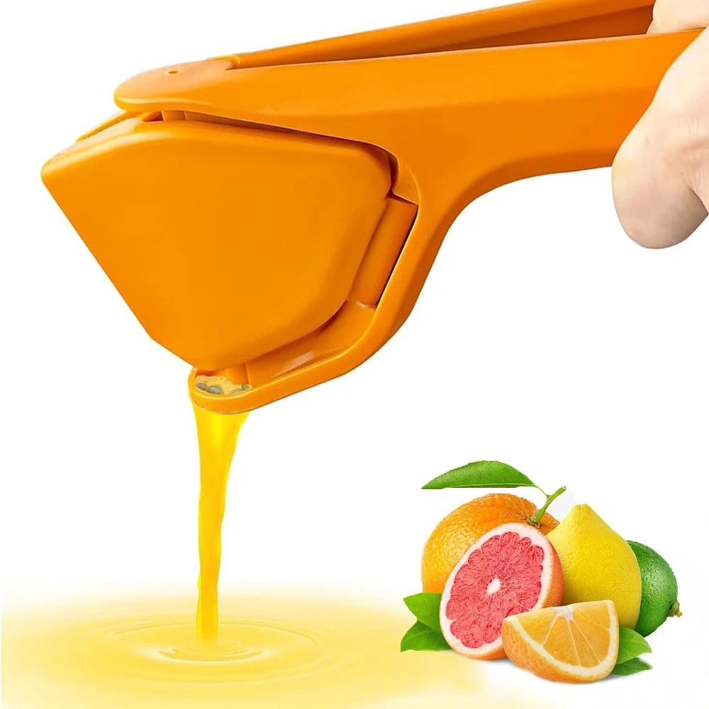 Citrus Juicer - Manual Lemon Lime Orange Squeezer - Effortless Juice Presser ...