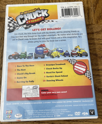 The Adventures Of Chuck And Friends DVD 826663130096| eBay