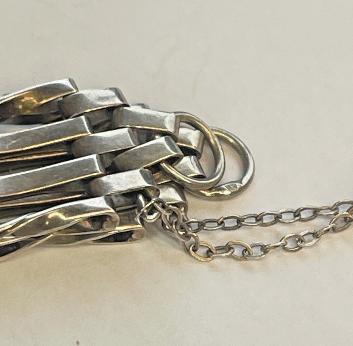 VINTAGE 1977 SOLID STERLING SILVER HALLMARKED GAT… - image 14