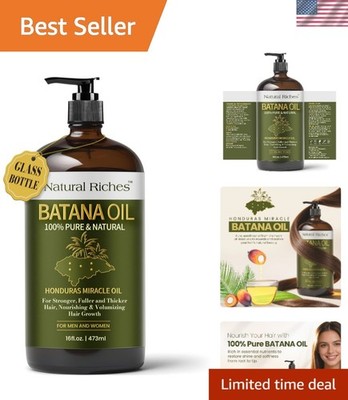 Batana Oil for Hair Growth 16oz - Organic Miracle Elixir for All Hair Types
