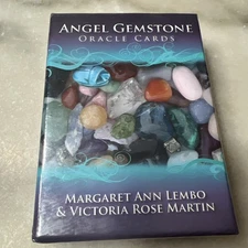 Angel Gemstone Oracle Cards 45 Cards Margaret Ann Lemon New Sealed (OOP)