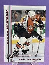 2000-01 In the Game Be A Player Memorabilia - #53 Eric Desjardins Ruby /200