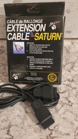 Mad Catz 7 Foot Sega Saturn Controller Extension Cable - NIB!