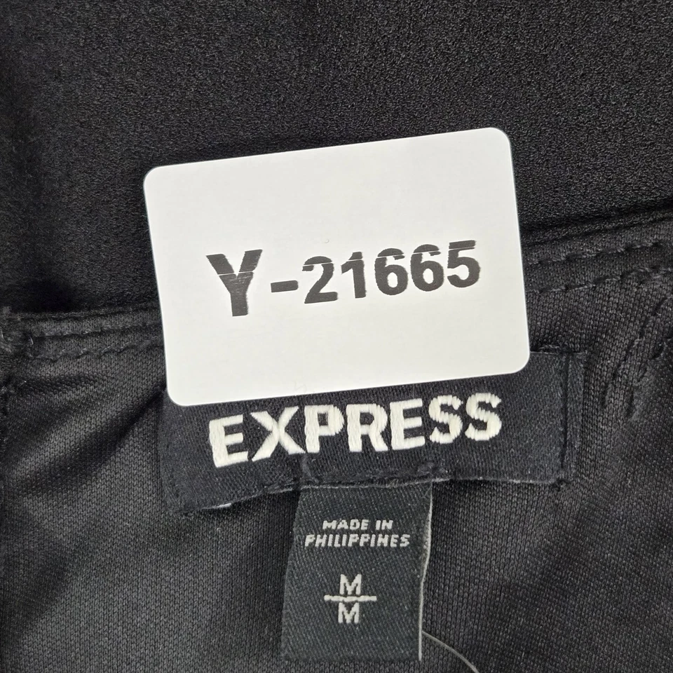 Mono Express Mujer M Negro Cremallera Reunida Manga Corta Nuevo con Etiquetas Foto 2 de 4