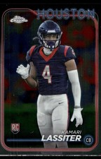 2024 Topps Chrome #245 Kamari Lassiter Houston Texans Rookie