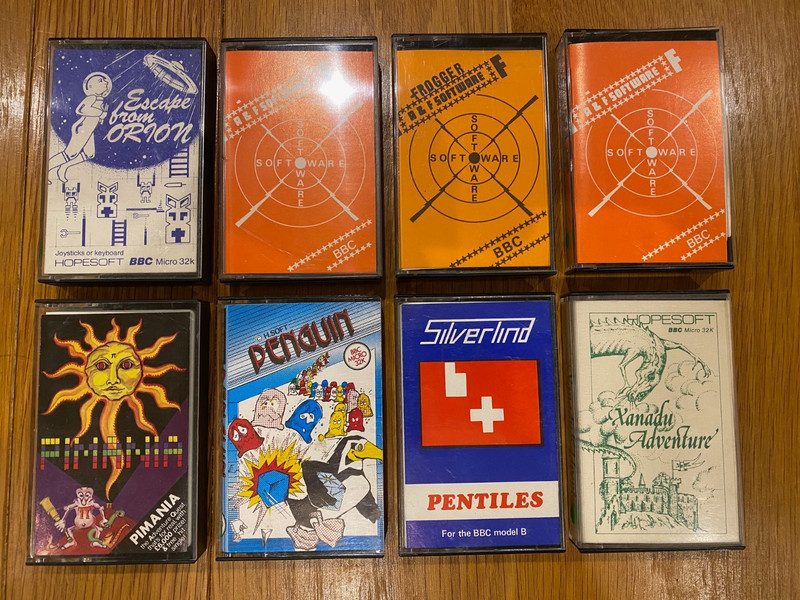 Acorn BBC Micro Computer Game Assortment Superior Games Electron Etc
