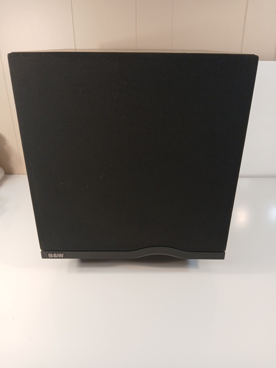 Bowers &Wilkins B&W ASW 500 ACTIVE SUBWOOFER BLACK WOOD MADE