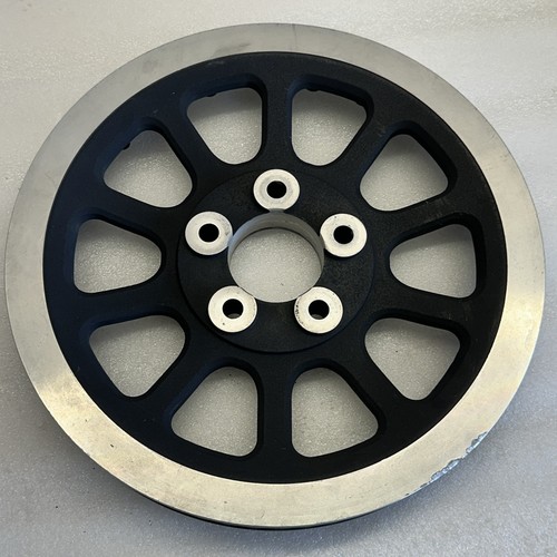 07-26 OEM Harley M8 Softail Dyna FLT Black 66T 1" Belt Drive Pulley - 37778-07