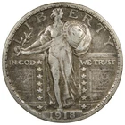 1918-S Standing Liberty Quarter XF EXTRA FINE Cleaned A2969