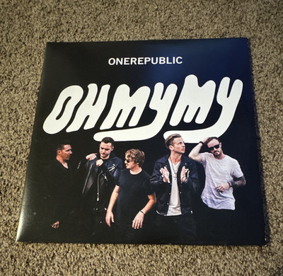 OneRepublic Oh My My LP 12'' White Colored Vinyl 33 RPM Pop Rock Interscope