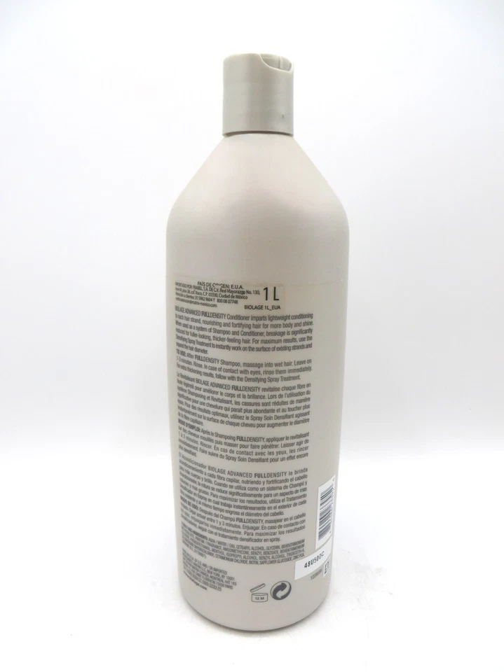 MATRIX BIOLAGE FULL DENSITY CONDITINER FOR THIN HAIR 33.8 OZ - Image 2 of 2