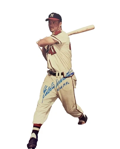 Eddie Mathews MLB Original Autographed Photos