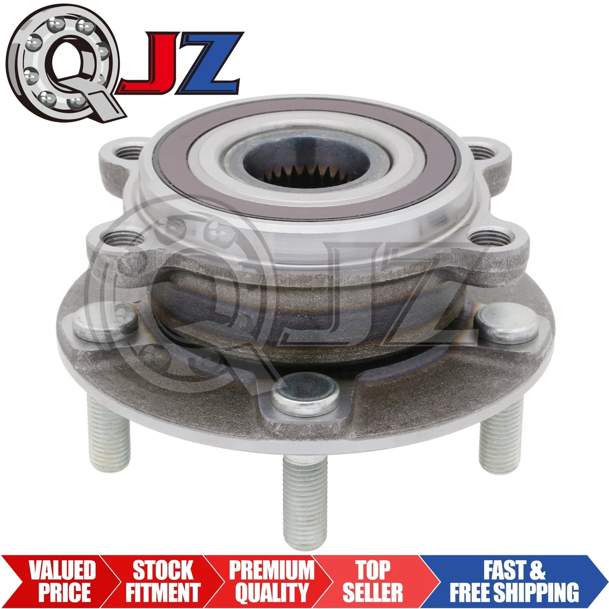 Conjunto De Maza Y Rodamiento Delantero Para Mazda 3 2014-2020 Y CX-3 - 5x114.5mm, Con ABS