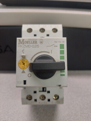 MOELLER PKZMO-0,25 MOTOR STARTER.3-POLE. PRE-OWNED.FREE SHIPPING.
