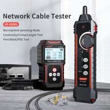 NF-8209S Network Cable Tester Cable Tracker Cat5 Cat6 PoE Tester Detect Length