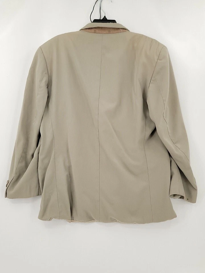 Traje Mark Alexander Chaqueta Separada Para Hombre Adulto 4R Color Gris Manga Larga Lana Foto 2 de 4