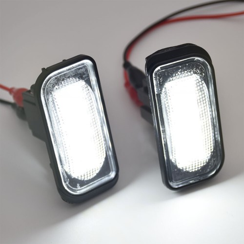 1 par de lámparas de matrícula LED blancas de xenón Chrysler Crossfire 2004-2008 - Imagen 5 de 11