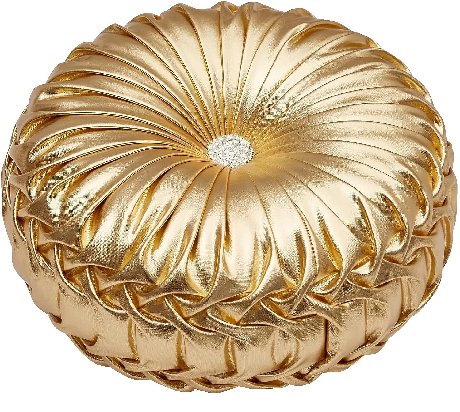 Leather Round Home Décor Pillows