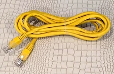 UNUSED VERICON CAT 5E U/UTP Patch Cable 24 AWG 7 FOOT Cord Yellow Patch Cable