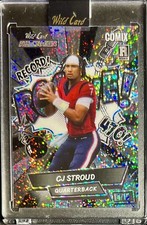 Exclusive /15 CJ Stroud Rookie Black Label Wild Card Alumination Comix RC SSP