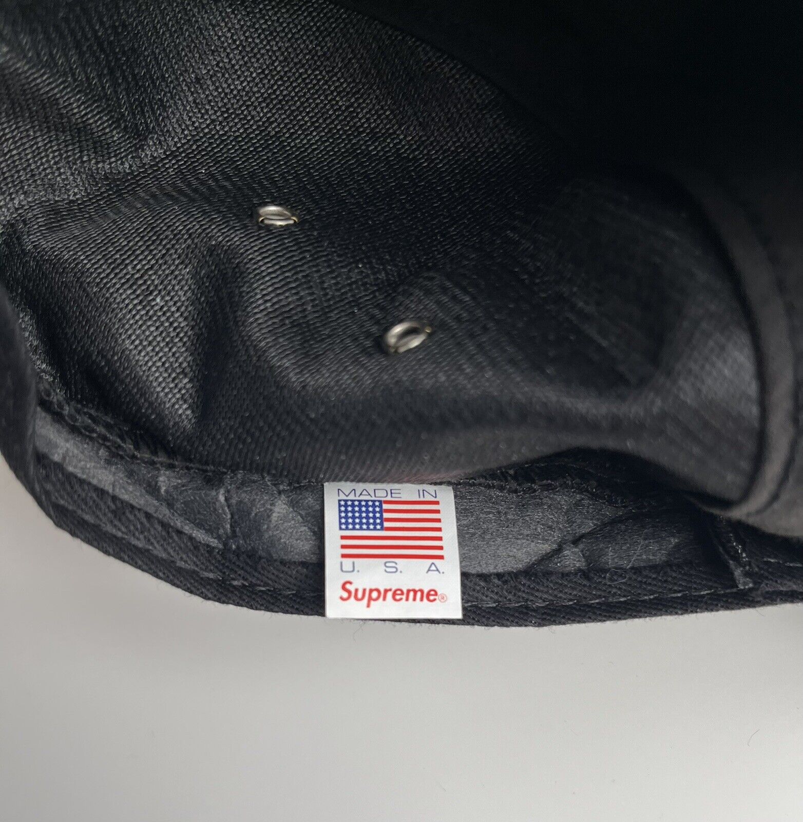 Supreme x Loro Piana - 100% Wool Camp Cap - Black FW13 | eBay