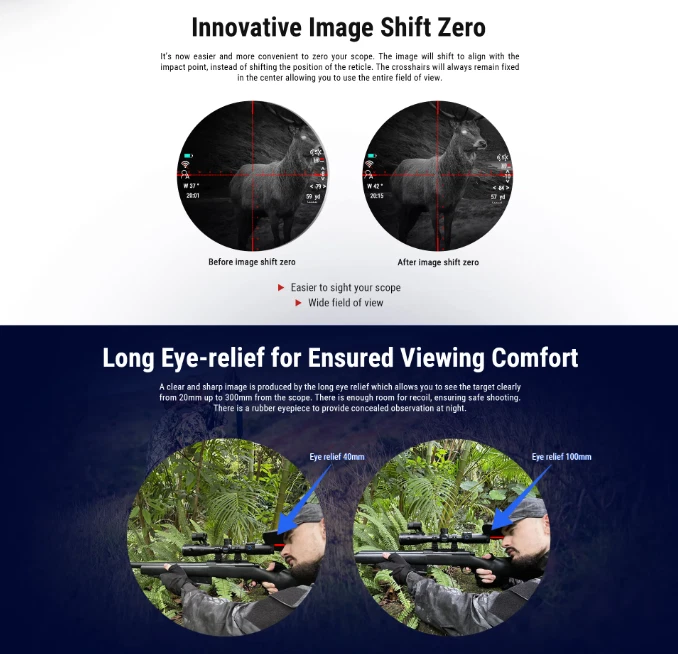 PARD DS35 Digital Night Vision Rifle Scope 2K HD shooting camera DS35-70-850 - Image 3 of 4