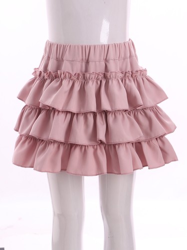 Kids Girls Miniskirt Birthday Dress Princess Skirt Cute Costume Party Uniform - Picture 10 of 32