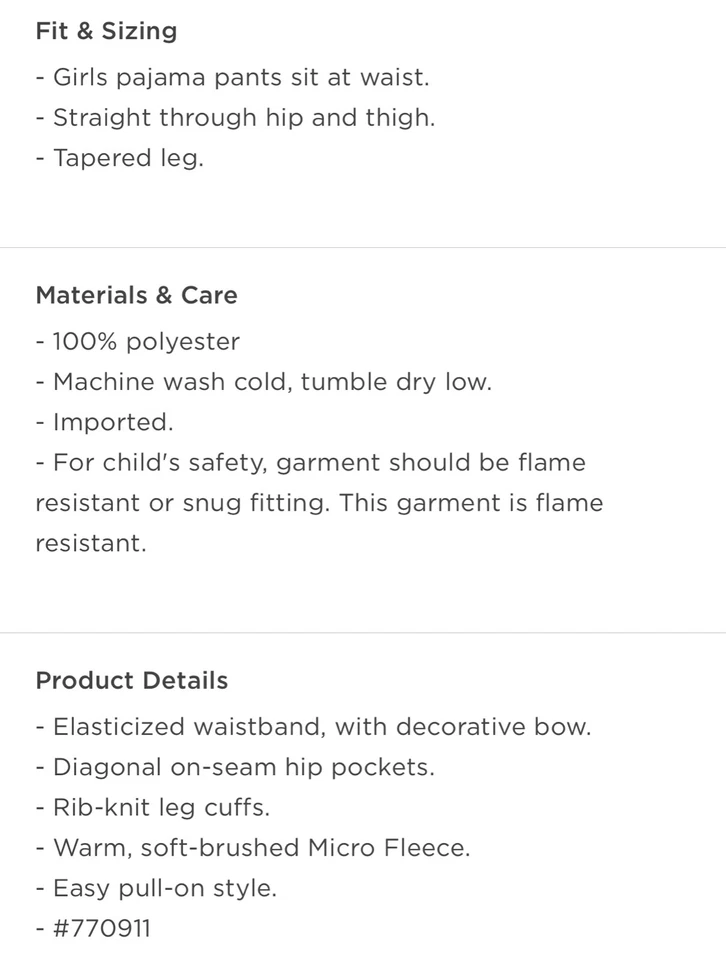 Pantalones de pijama de micro polar a cuadros rojos talla XS (5) azul marino antiguo para niños niñas nuevos con etiquetas Foto 3 de 4