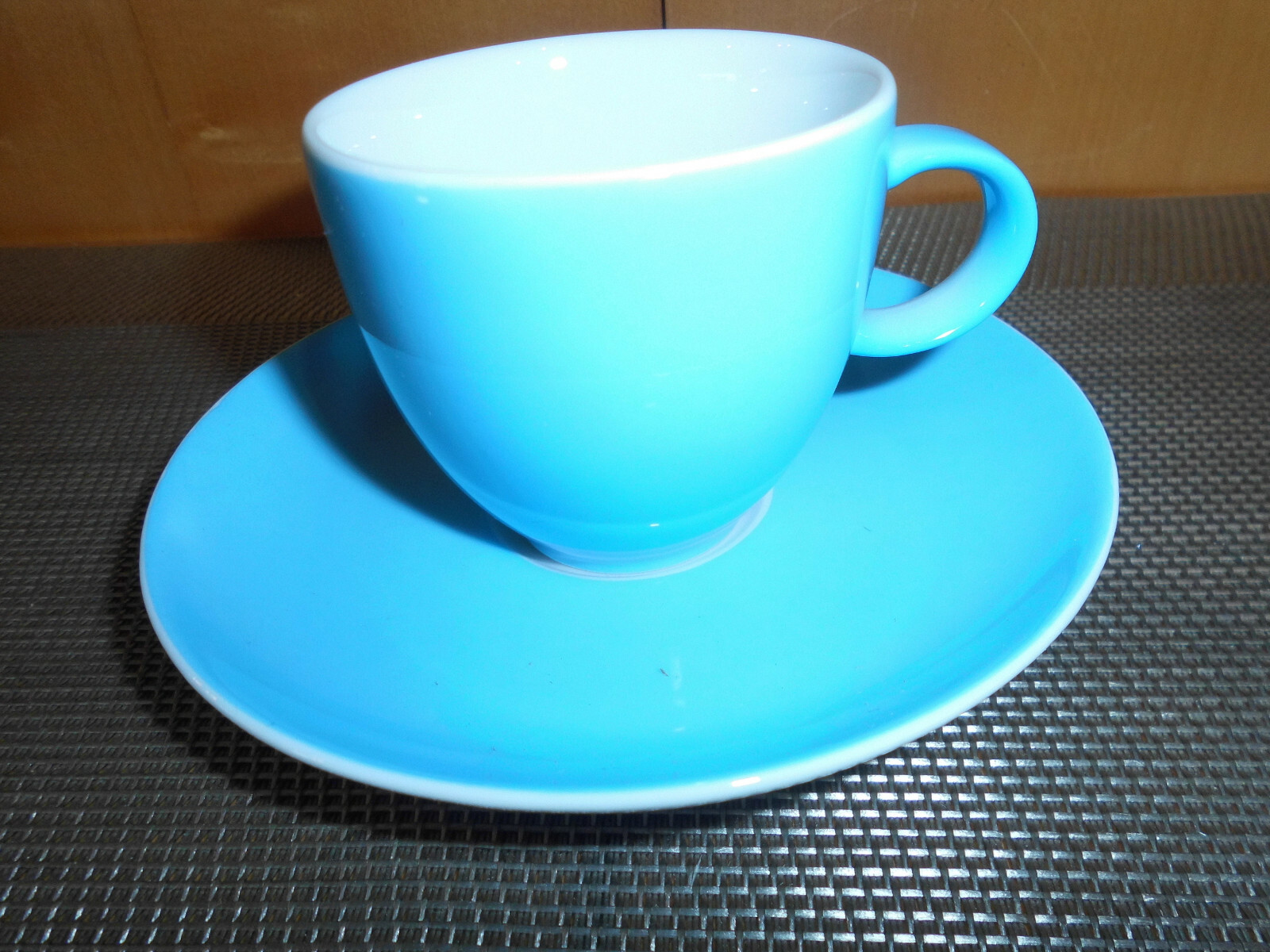Thomas Sunny Day Tazza E Piattino Per Cappuccino 2 Pezzi – Porcellana 380 Ml, Blu Acqua, Lavabile In Lavastoviglie