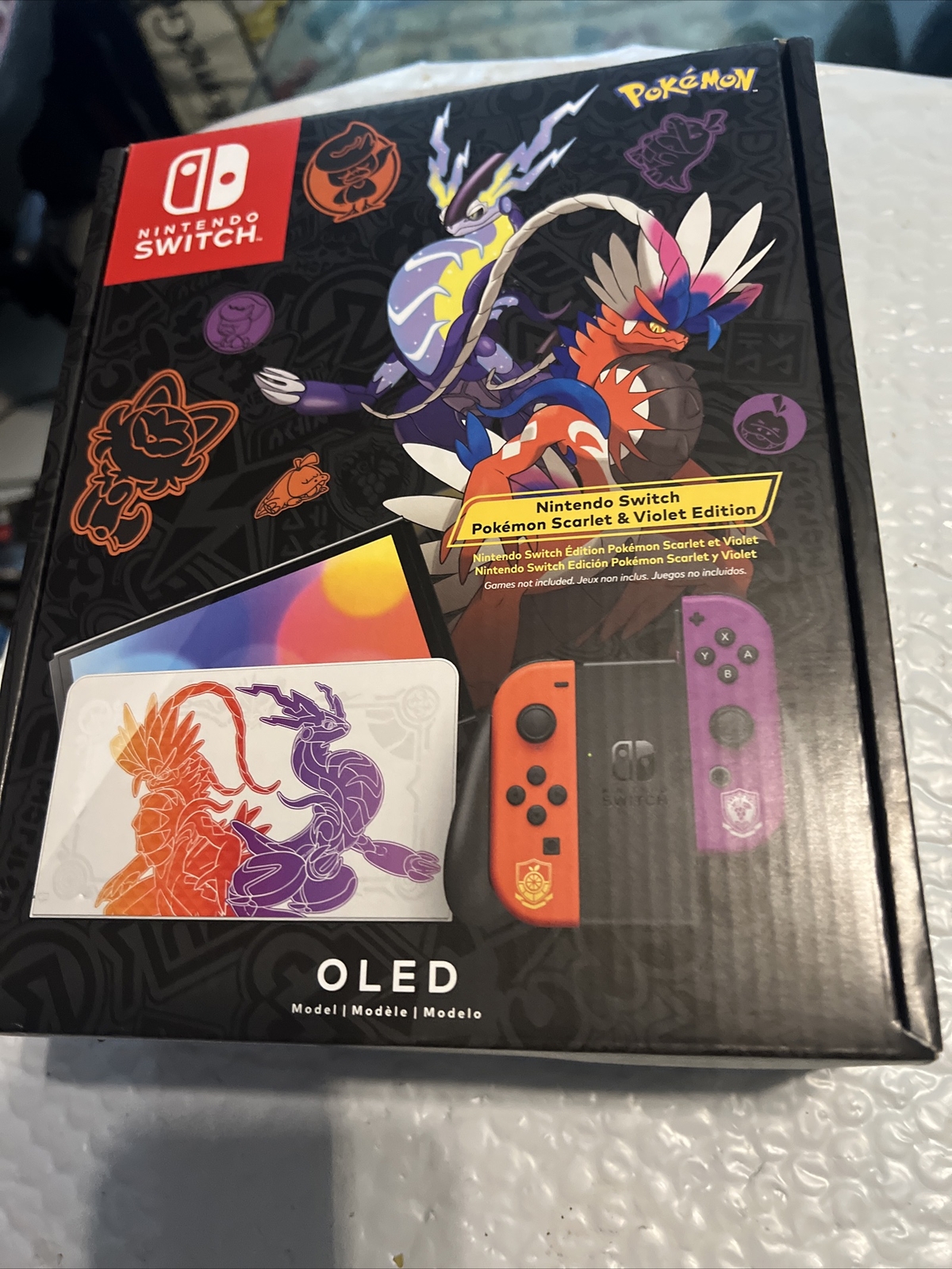 Nintendo Switch OLED Pokemon Scarlet & Violet Edition New console system