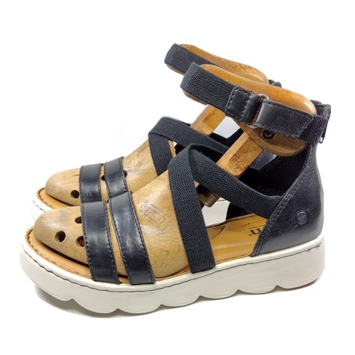 Black strappy gladiator - Gem
