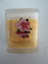 New Essence of Beauty 3-in-1 Soy Lotion Candles- Candle, Lotion, Massage Oil