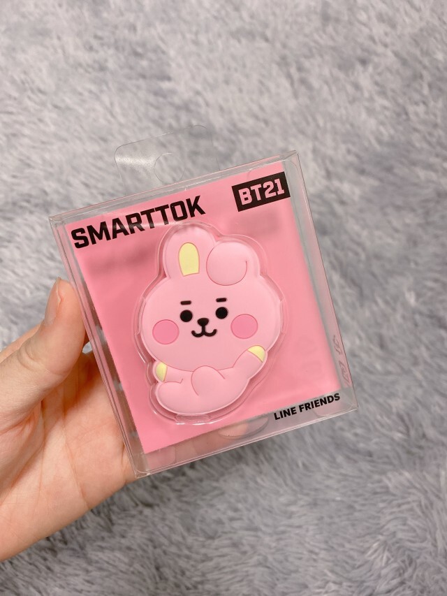 BTS BT21 Official Griptok Smart Phone Finger Stand Holder Smart