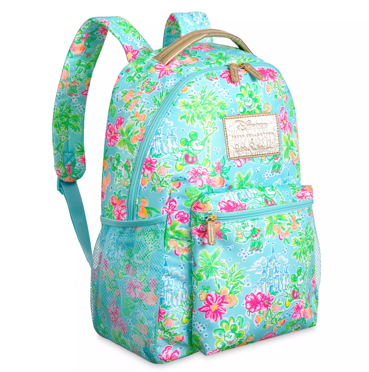 New Lilly Pulitzer x Disney Parks Backpack Bag Minnie Mickey