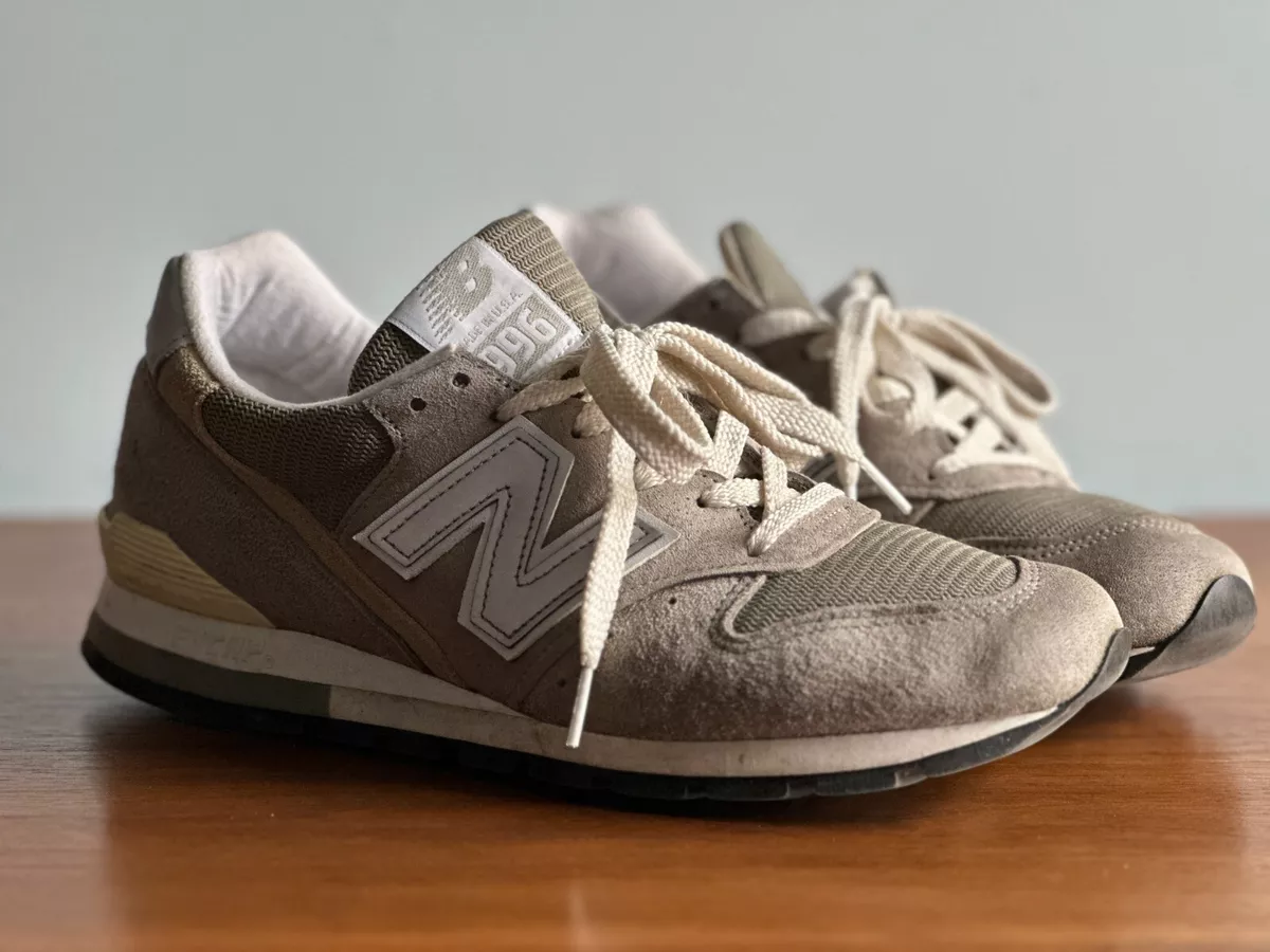 Men's 7.5 - New Balance 996 Grey Made In USA