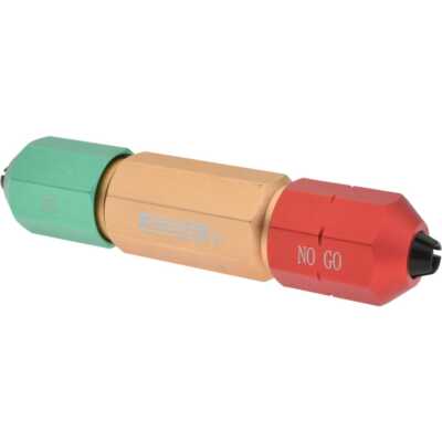 SPI 13-313-2 Aluminum M0 Go/No-GO Pin Gage Handle: 0.251 to 0.500'' Range