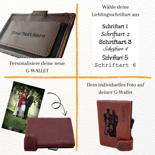 Schlüsseletui Leder mit Gravur | Geschenkidee Männer | Schlüssel Organizer - 第 4/14 張圖片