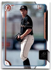 2015 BOWMAN DRAFT PICKS & PROSPECTS CODY POTEET MIAMI MARLINS #108