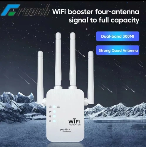 Ripetitore WiFi DualBand 1200Mbps, Extender Segnale, 4 Antenne 🔝