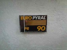 Vintage Audio Cassette EURO PYRAL PR 90 * Rare From France 1980's *